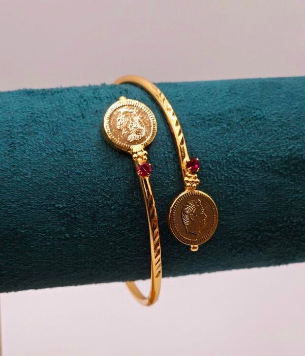 coin design-bangle